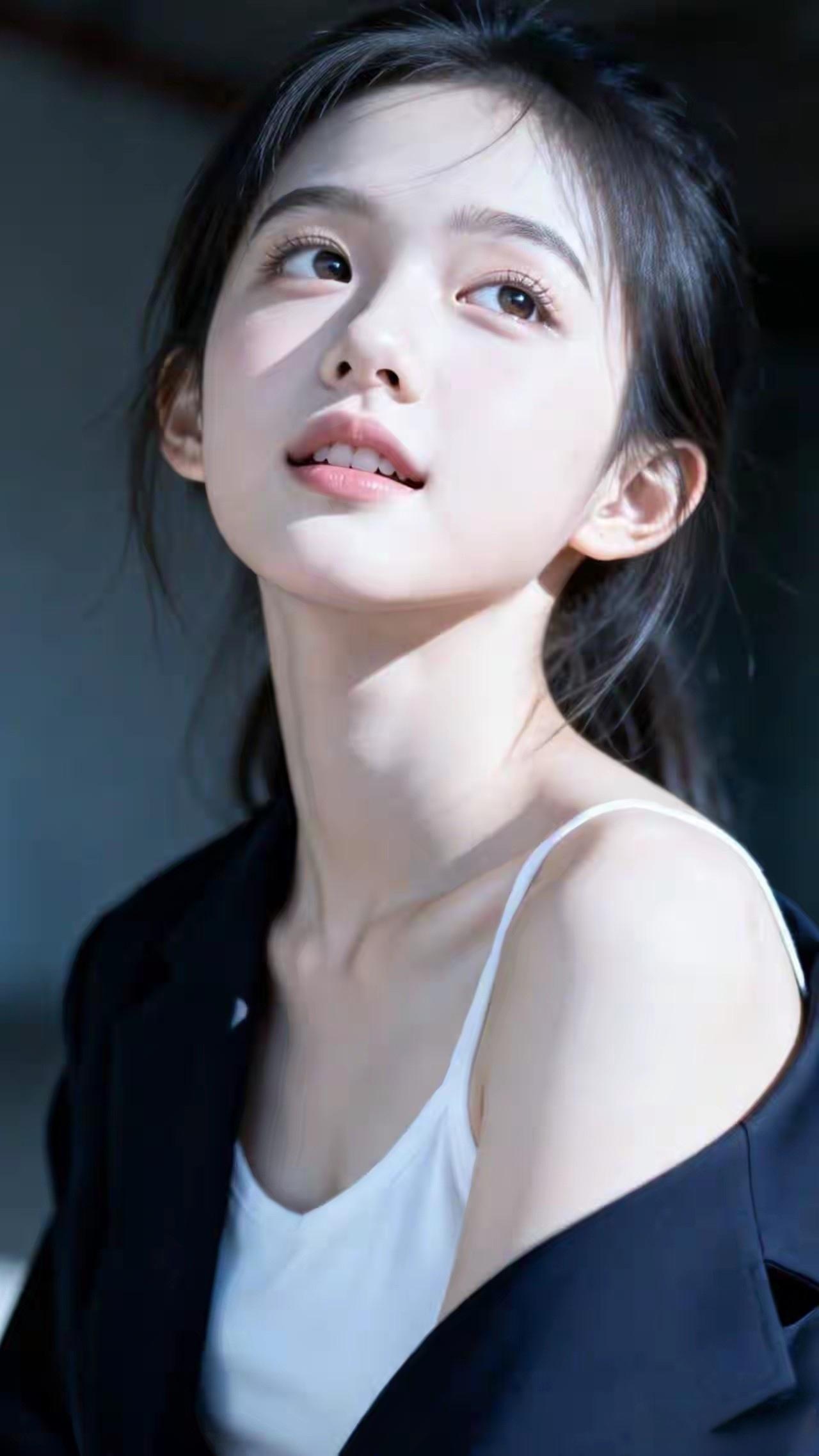 清爽又清纯的美女充满了青春气息，爱你么么哒😙看看气质女神的穿着搭配吧甜美小仙