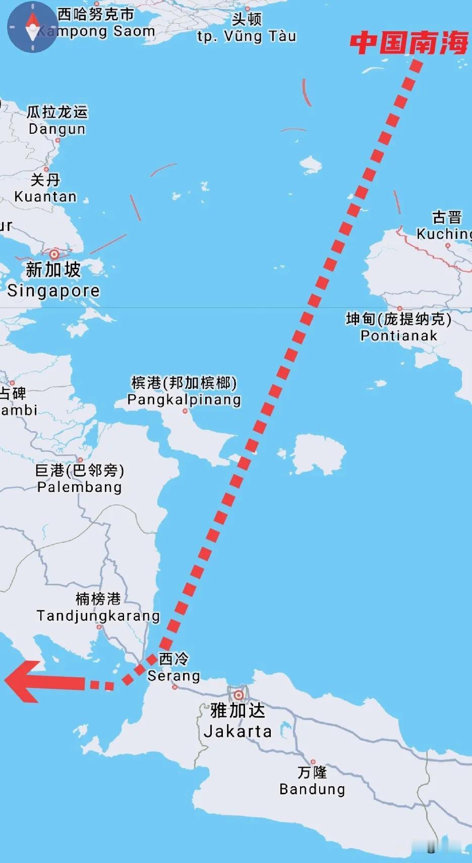 新加坡指责中国和印尼开辟巴淡岛到洋浦港的直接航线影响地区稳定。喷两句：新加坡这
