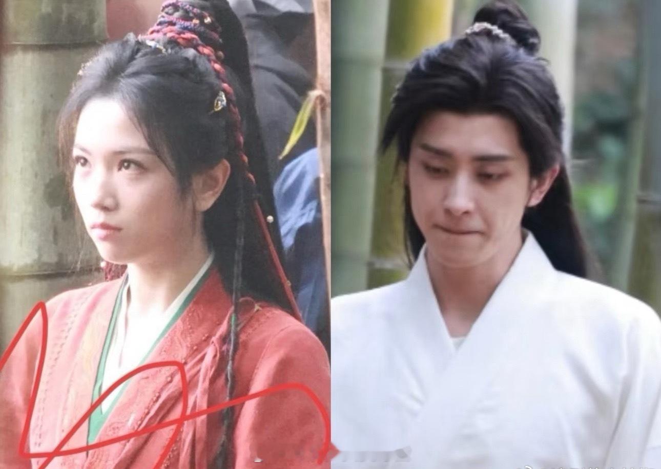 离了白月梵星妆造后，两人都很一般啊​​​