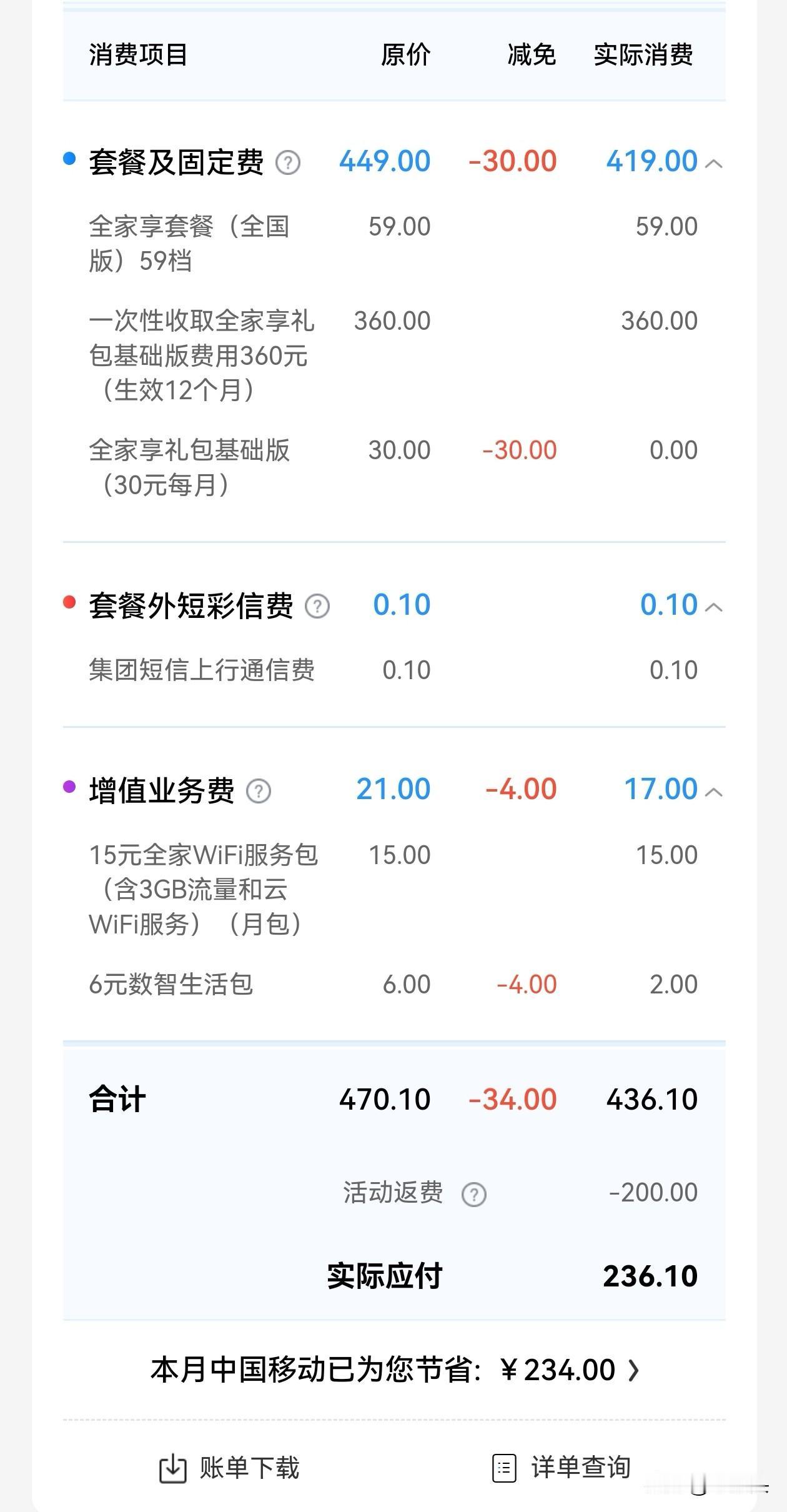 中国的通信公司，什么时候能把话费、网络费账单做得像人话？我就想问一句：把账单
