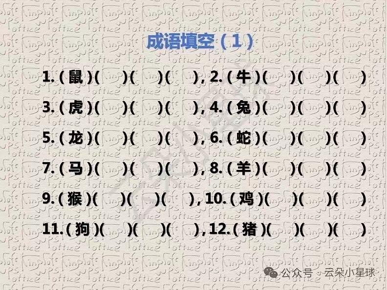快来试试！与12属相有关的成语你知道多少。我是70年的狗，以狗开头的成语是“狗急
