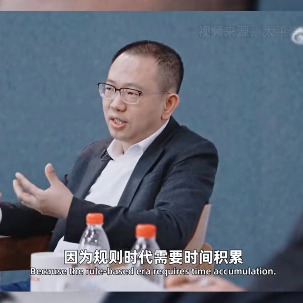 AI大模型把几百亿基于规则的研发快拉平了，科技发展也要顺势而为。​​​