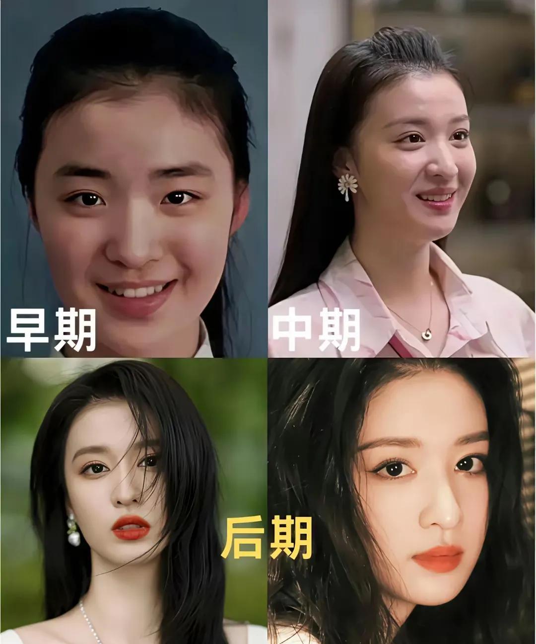 王楚然用事实证明一个道理那就天下没有丑女人，只有懒女人。王楚然早中期的时候