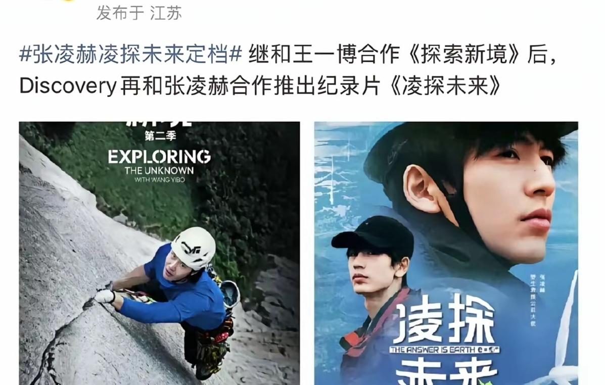 同样是纪录片，再配上这名字，很难不怀疑，张凌赫这是在碰瓷王一博。其实，如果了