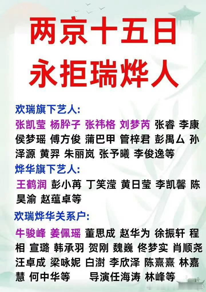 笑死我了永拒名单来了​​​