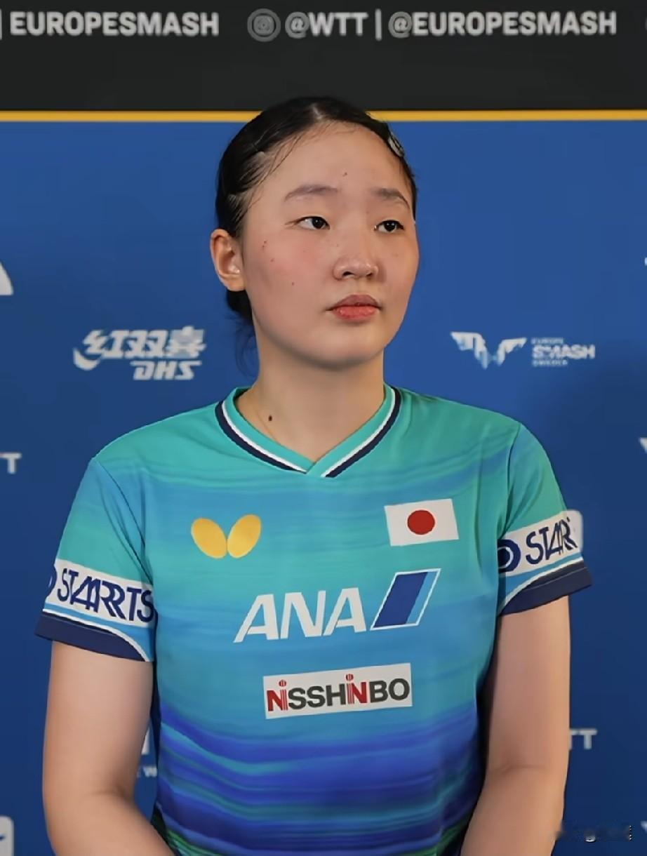 张本美和有点担心了！！今天瑞典站自己将迎来一场最激烈的比赛，就是与削球手韩莹