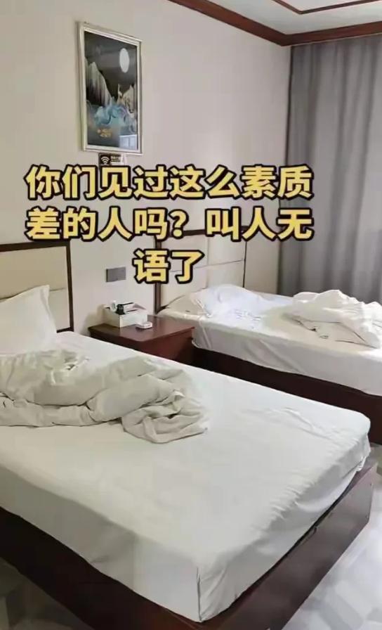 无语！安徽宿州一名女子入住酒店，退房之后保洁进屋彻底惊呆，屋内物品几乎被洗劫一空