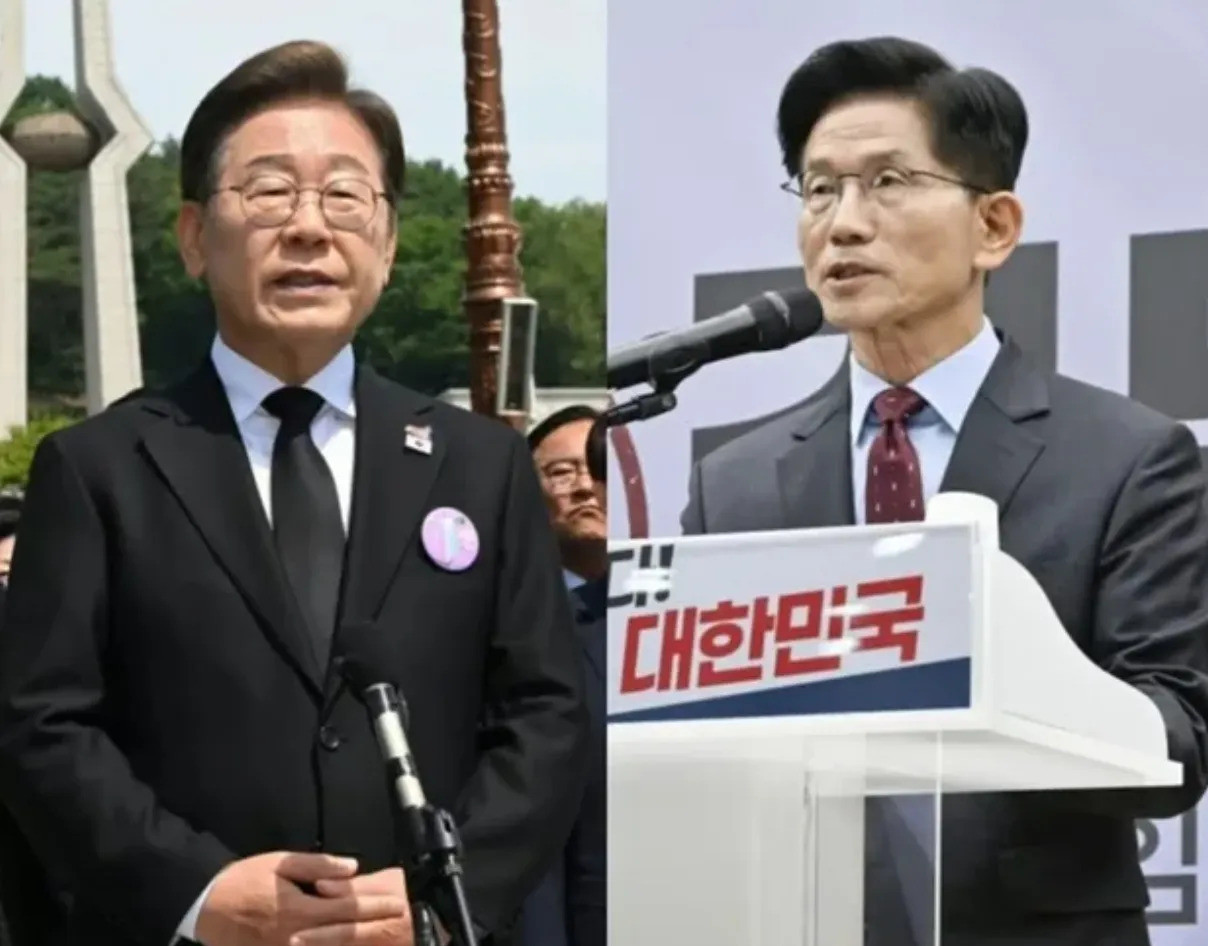 韩国大选，两人胜负难料天呐！韩国总统大选简直是惊心动魄，