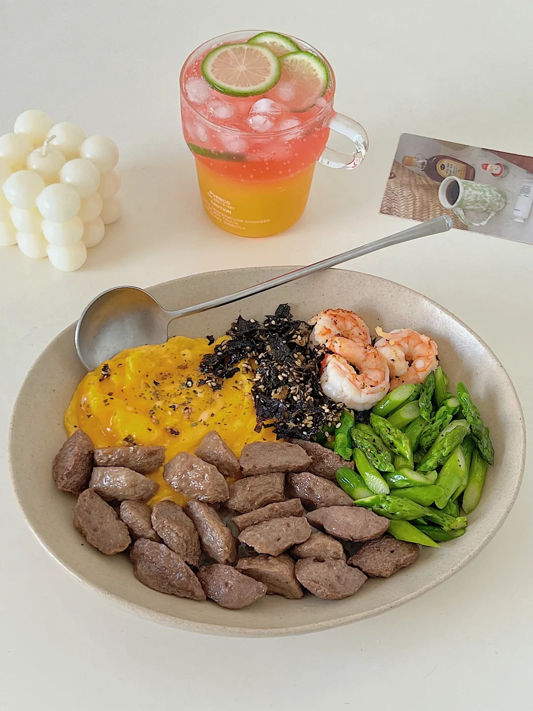 5分钟搞定！巨好吃的滑蛋牛肉丸盖饭🍱（附做