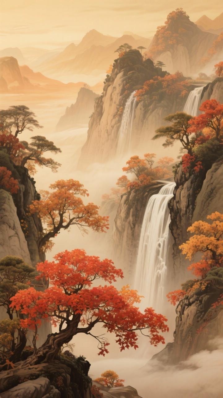 北京深秋的浓意，全藏在香山的红叶里。像被点燃的火焰静燃山间，晃得人眼热——你早想