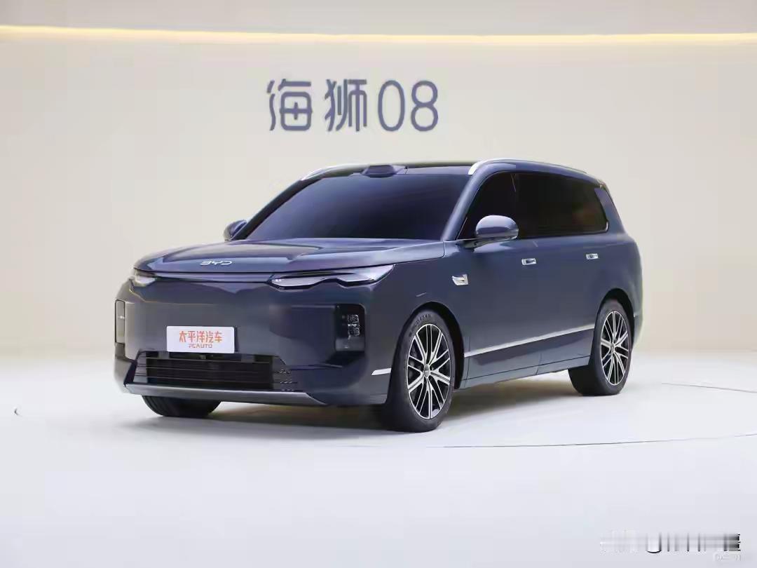 问：比亚迪海狮08让人过目不忘的外形亮点是什么？答：比亚迪海狮08的外观记