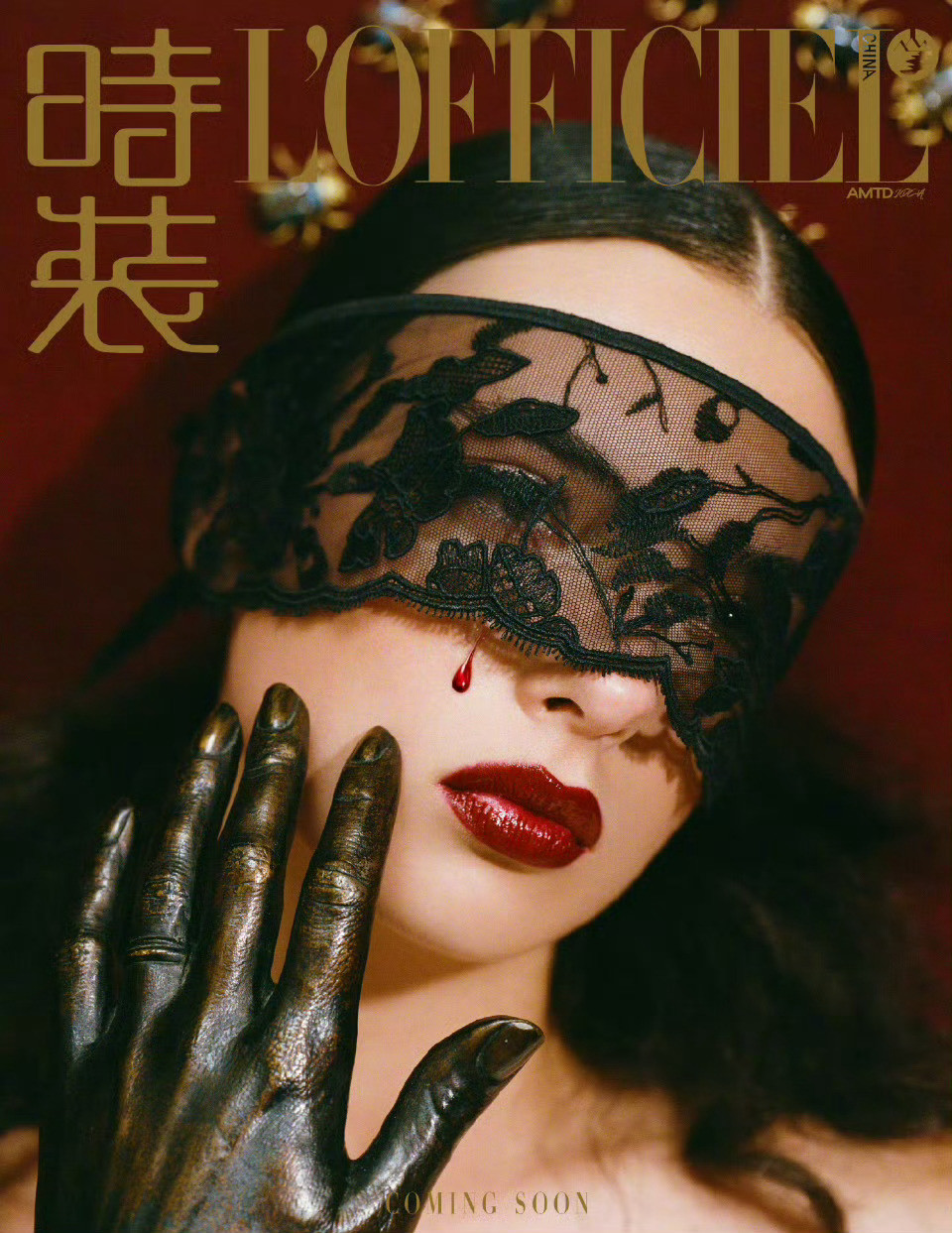 时装L'OFFICIEL十月刊封面美神降临最美星二代DevaCassel中