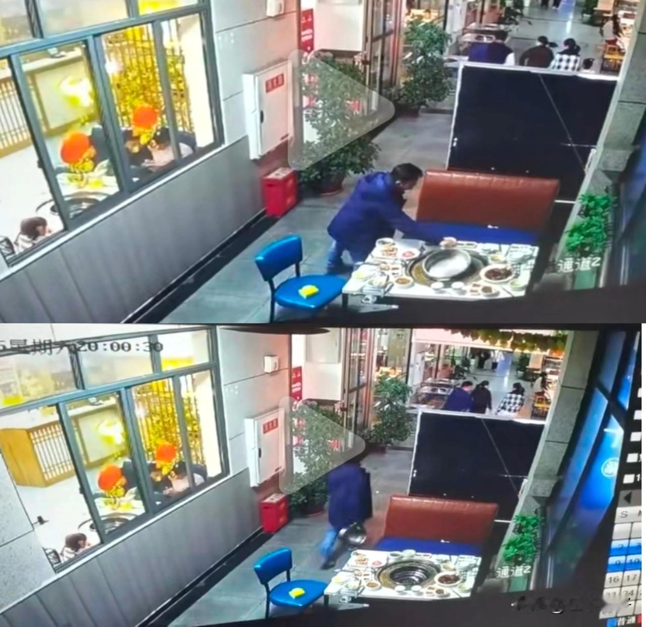 活久见！重庆5男子“连锅端”霸王餐：吃饱喝足拎锅就跑，监控全记录