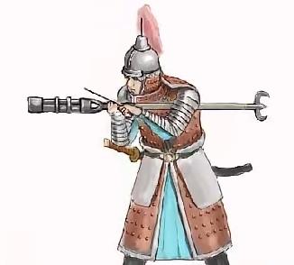 戚家军与倭寇激战，一名倭贼头目企图和戚家军单挑，戚继光当场脱下自己穿的银铠，表示