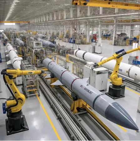 伤害性很大，侮辱性更强。中国罕见地公开了PL-15导弹的全自动生产线，号称一天的