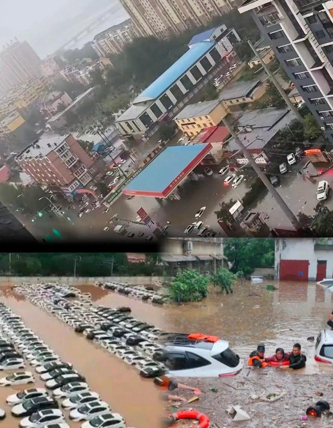 辽宁抚顺暴雨过后，两个行业要悄悄受影响了最先受冲击的就是二手车市场！这场雨淹了不