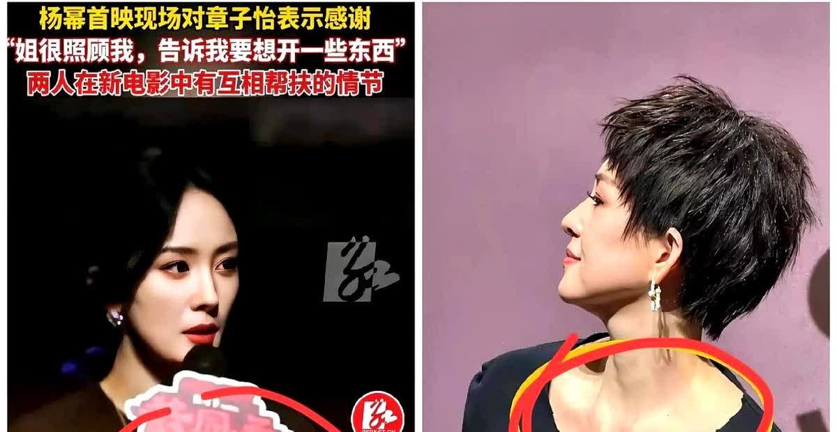 万万没想到，打脸来的这么快，杨幂刚说完，“子怡姐在私底下比较照顾我”。结