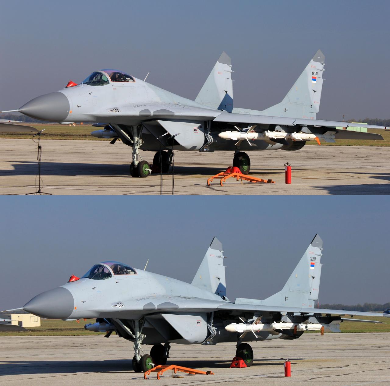 米格-299.12和9.13的区别​​​