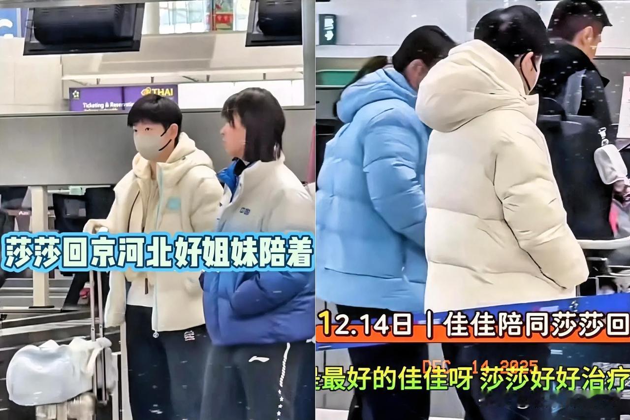 看到莎莎回北京落地的消息，我心里头那块石头总算稍微放下了点！说实在的，这脚