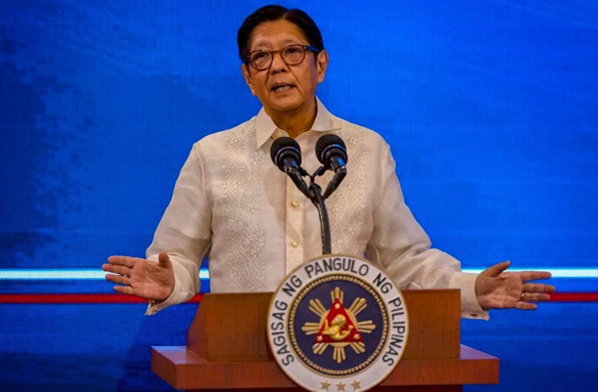 南海再起挑衅风波！菲方借改名造势，中方坚守底线寸步不让近期，菲律宾总统小马科