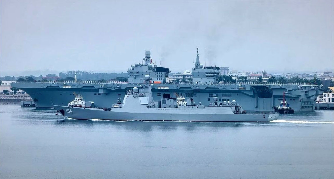 四川舰与桂林舰076