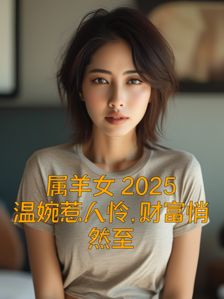 属羊女2025：温婉惹人怜，财富悄然至