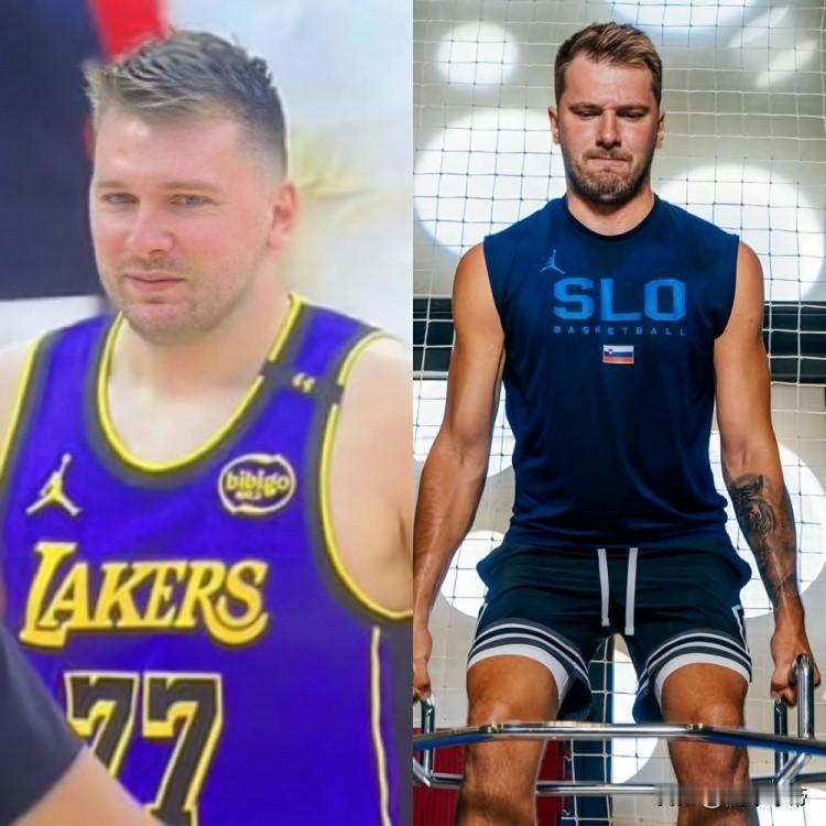 是个狠人，东契奇为了证明自己狠心减肥40磅！NBA的休赛期结束了，各个球员都