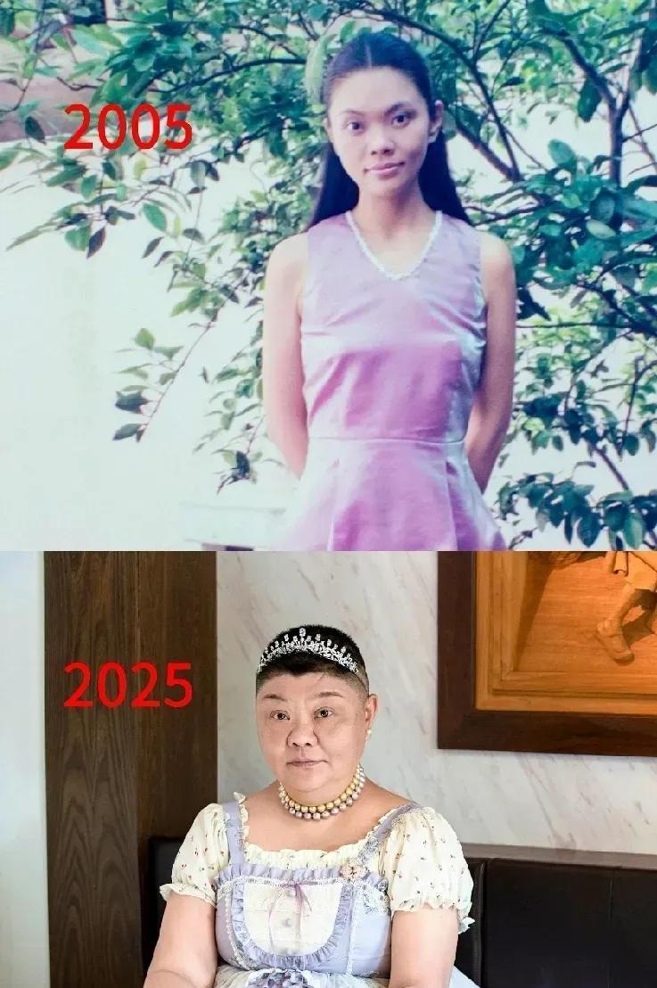这是是同一个人吗？这太不可思议了，岁月能让一个人变化如此之大。