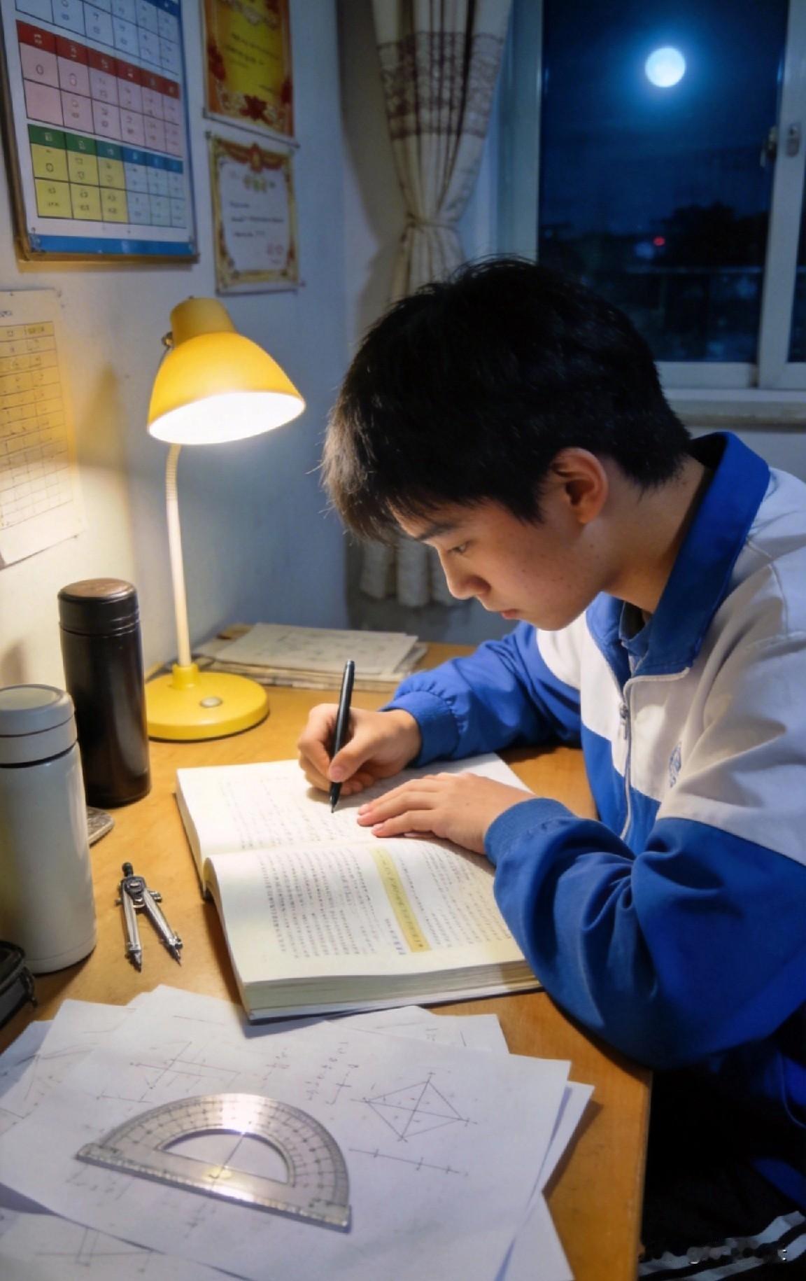 上了高中你才会发现：真正的数学牛人，从来都不是能搞定最后一道难题，而是将自己会