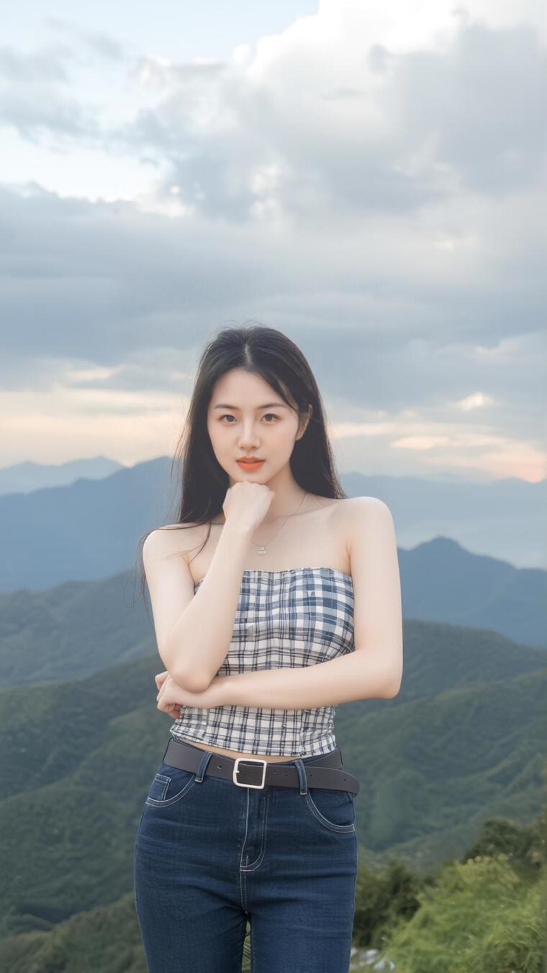 站在属于自己的高度，看自己该看的风景，心存阳光必有诗和远方！美女究竟能有多美分