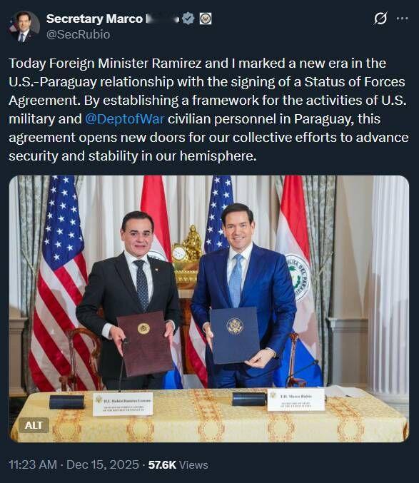 美国🇺🇸：巴拉圭🇵🇾：