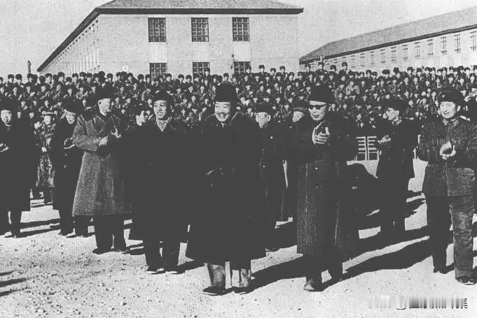 1959年11月20日，中央军委副主席贺龙、聂荣臻、徐向前三位元帅，与总参谋长罗