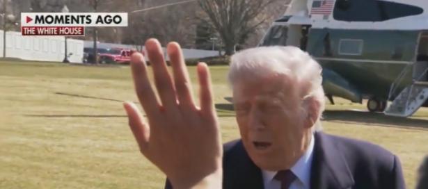 特朗普就巴基斯坦与阿富汗爆发战争回答记者提问：记者：巴基斯坦在阿富汗方向再次