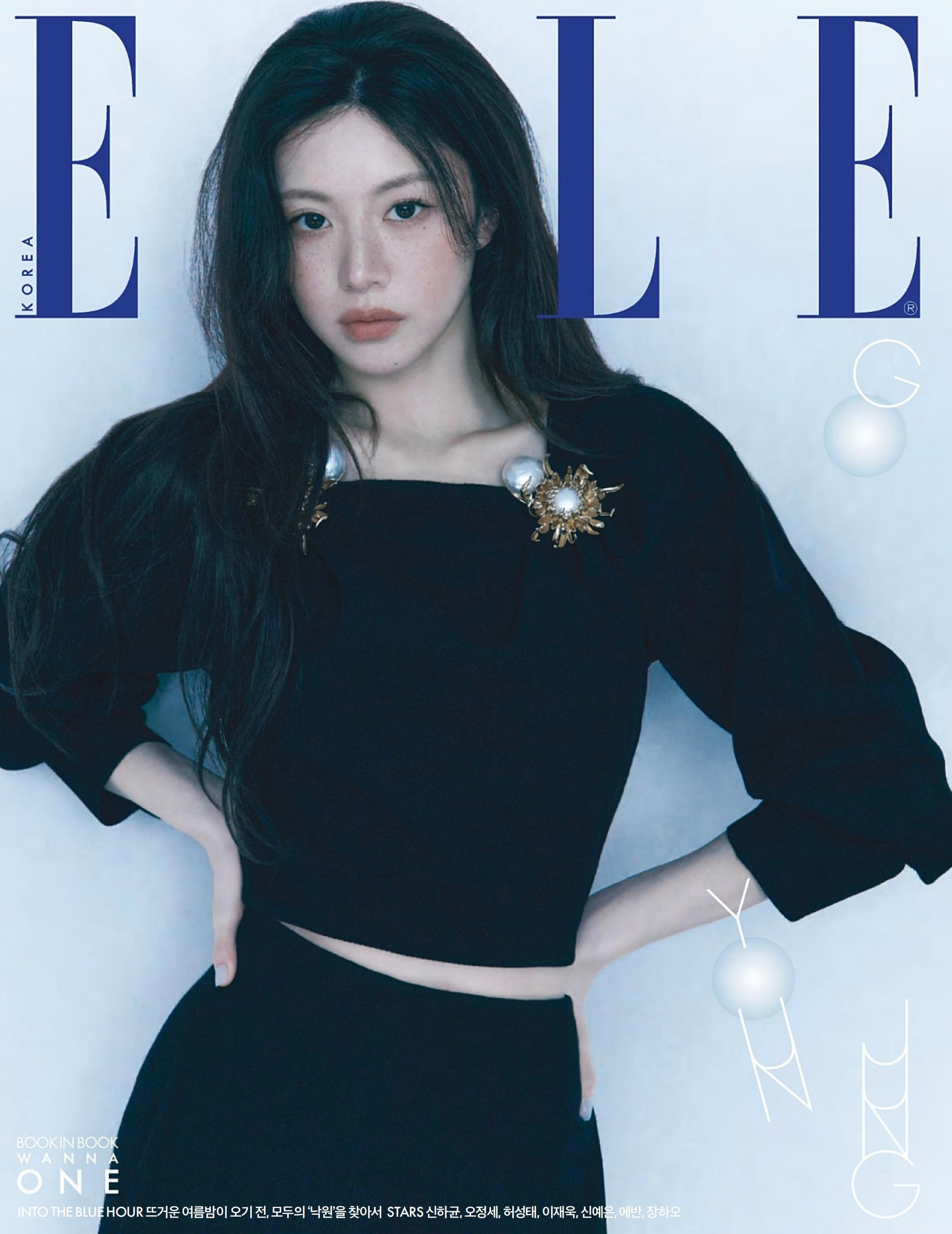 ELLEKoreaJune2026封面：高允真🖤摄影：Ho