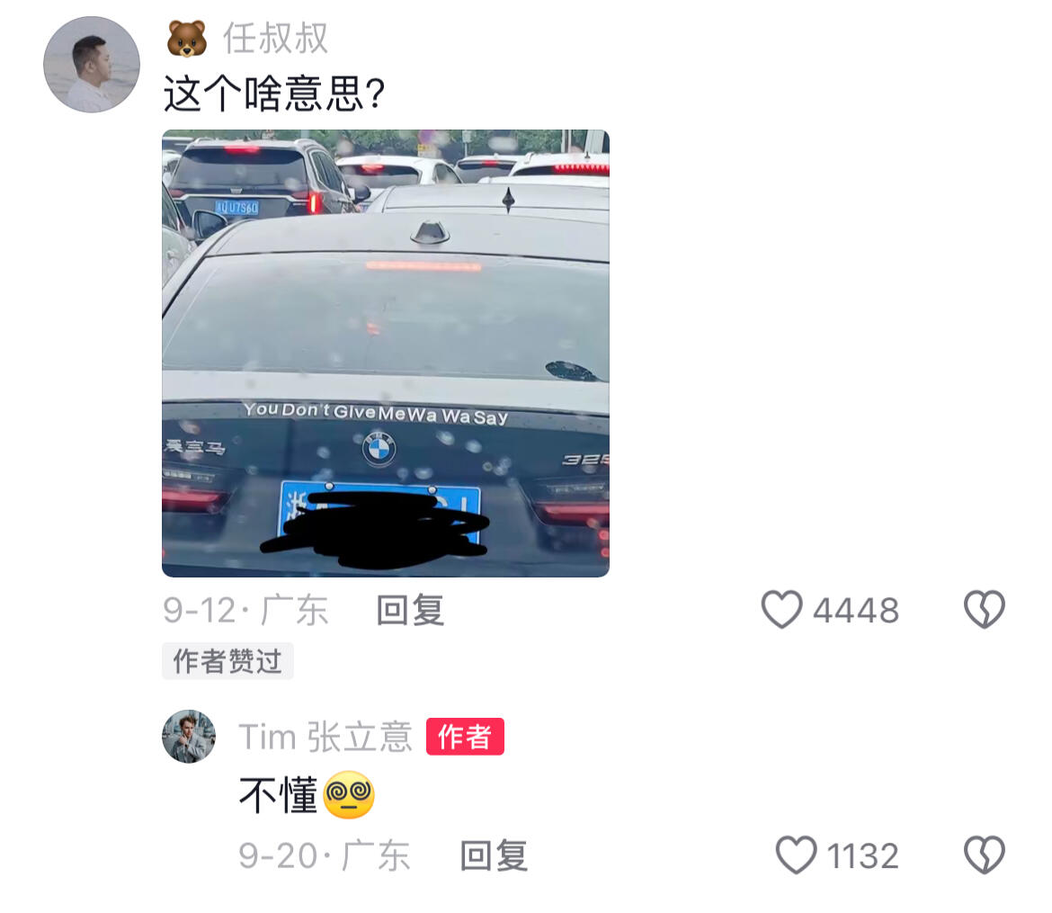 这个老外很难懂，哈哈哈哈