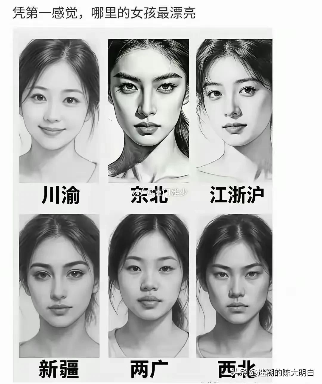说川渝女生的颜值全国第一，会有人反对吗？