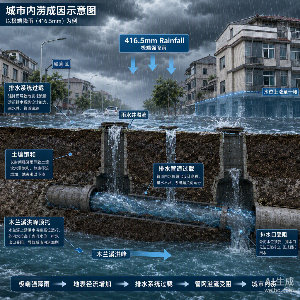 福建莆田这场水，来得比想象中更猛。很多人看到“淹到大腿”的第一反应是雨大，但数据