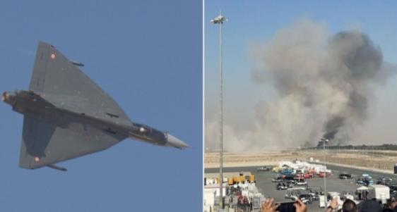 憋了一天，印度媒体终于为“光辉”战机的坠毁事故找到辩解的理由了。迪拜航展那声