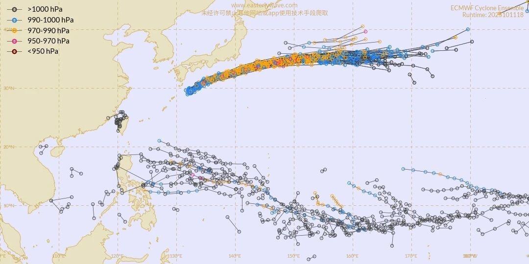 日报「10-12」台风“娜基莉”已临近盛行西风带位置，后续它将会一波爆发性增强