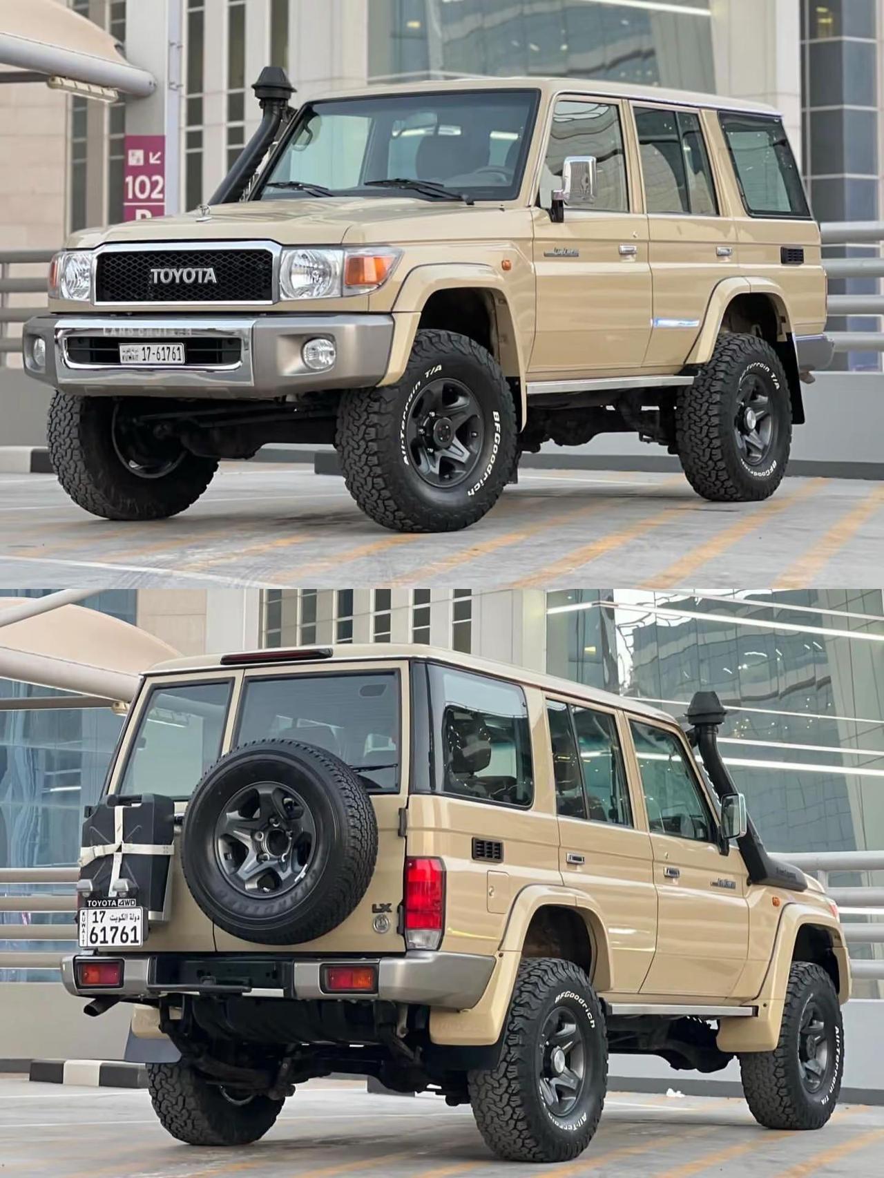 兰德酷路泽LC70。这台丰田兰德酷路泽LC70，行驶约17万公里，并注明“原厂漆