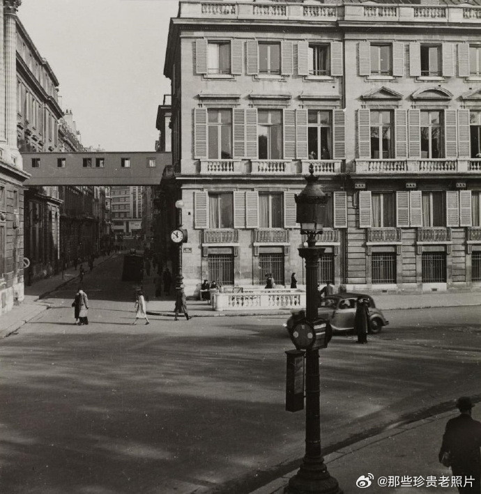 1942年，德国占领时期的巴黎