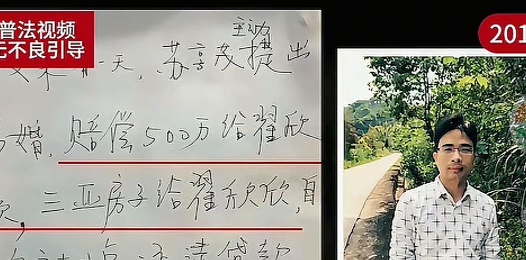 翟欣欣刚结婚时就让苏享茂签订了一份内容十分离谱的协议！哪怕离婚了，她都想让对方替