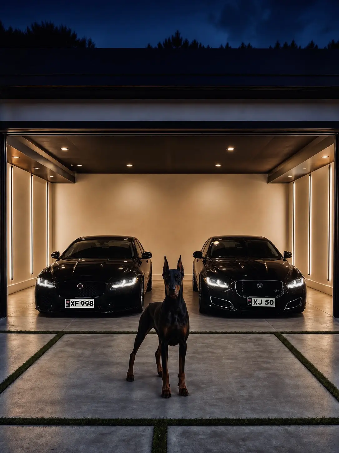 Jaguar XJ50+XF.