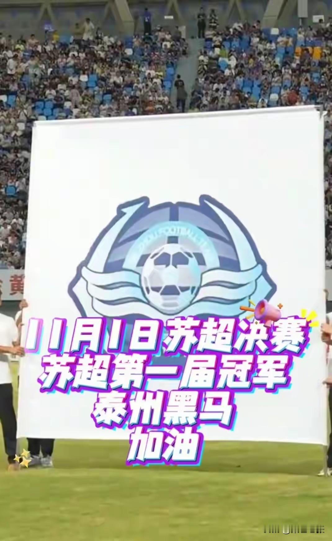 11月1日苏超决赛将启幕，泰州这匹“黑马”能否成为首届苏超冠军，着实令人期待。从