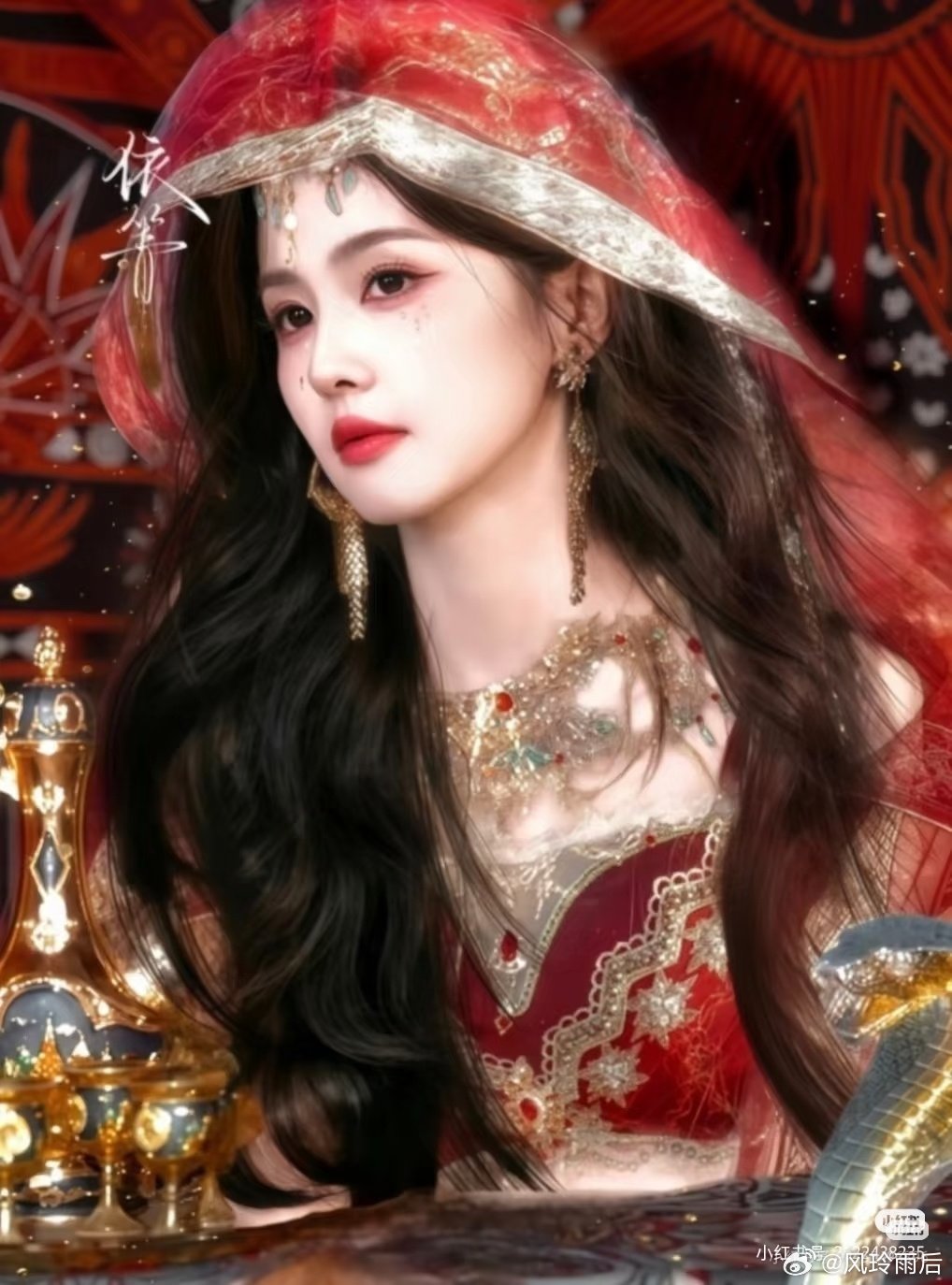 #白鹿#找到鹿鹿的稀有照片​