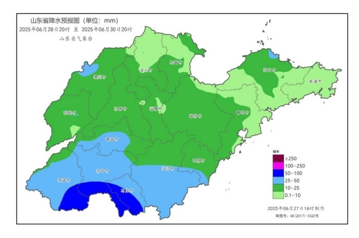 未来一周山东降雨频繁, 后期多高温闷热天气