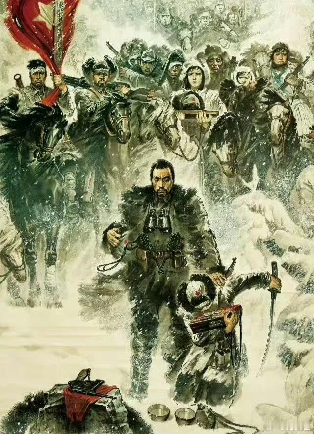 你能看出这幅油画，致敬的是哪位抗日英烈吗？