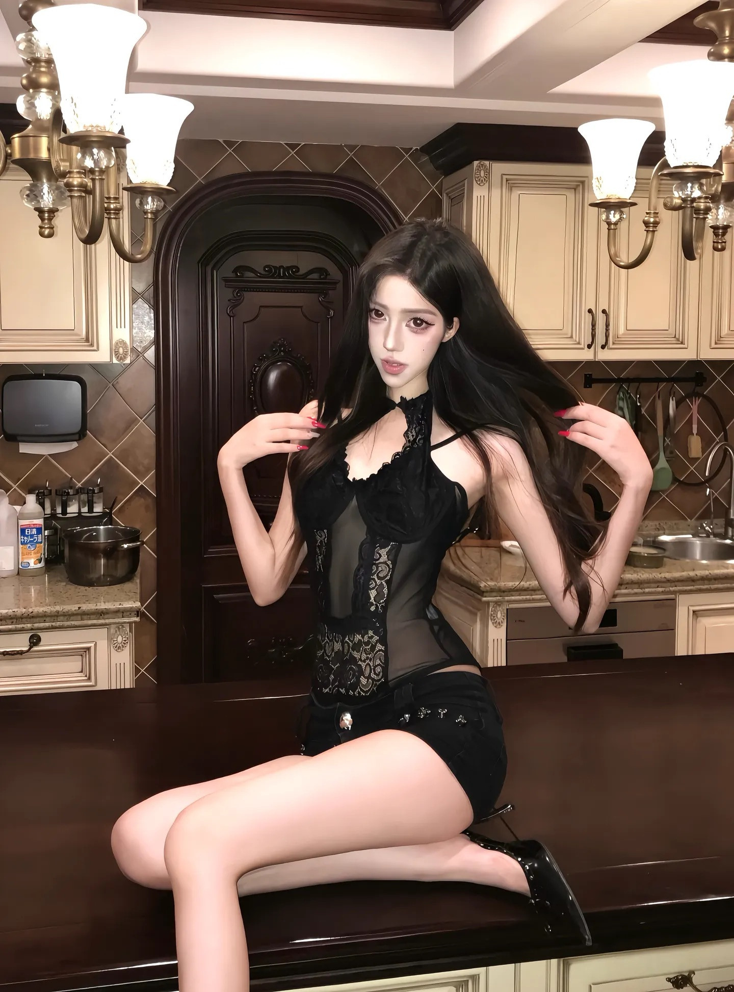 如果被女人喜欢也是一种天赋。ootd每日穿搭御姐辣妹风穿搭​​​