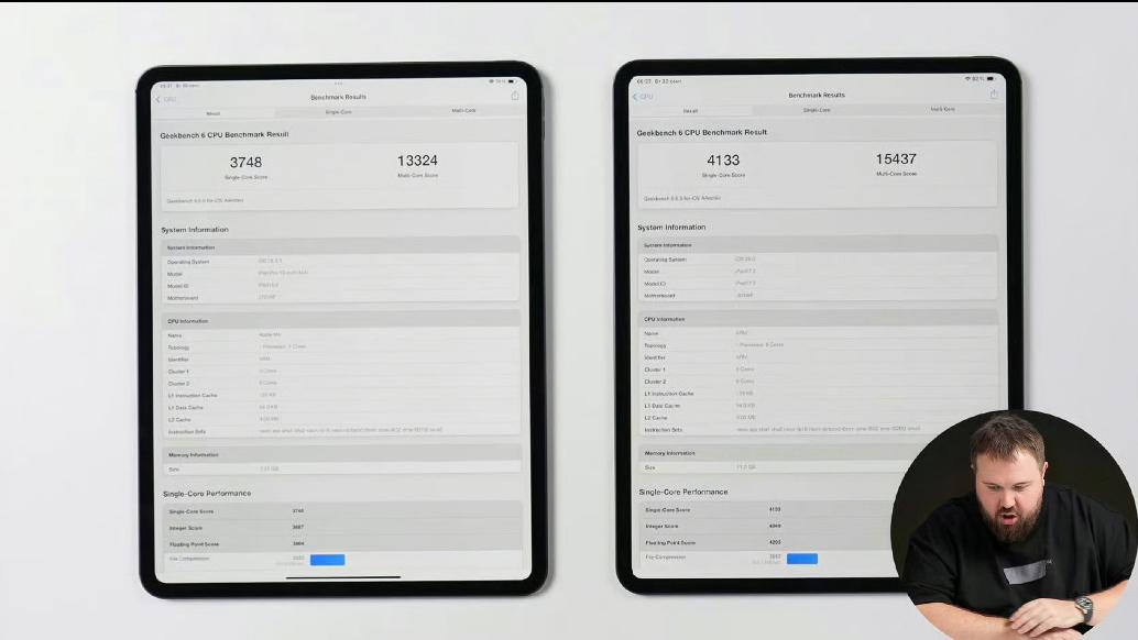 厉害了！还没发布的M5iPadPro直接被俄罗斯大神发开箱视频给曝光了！性能