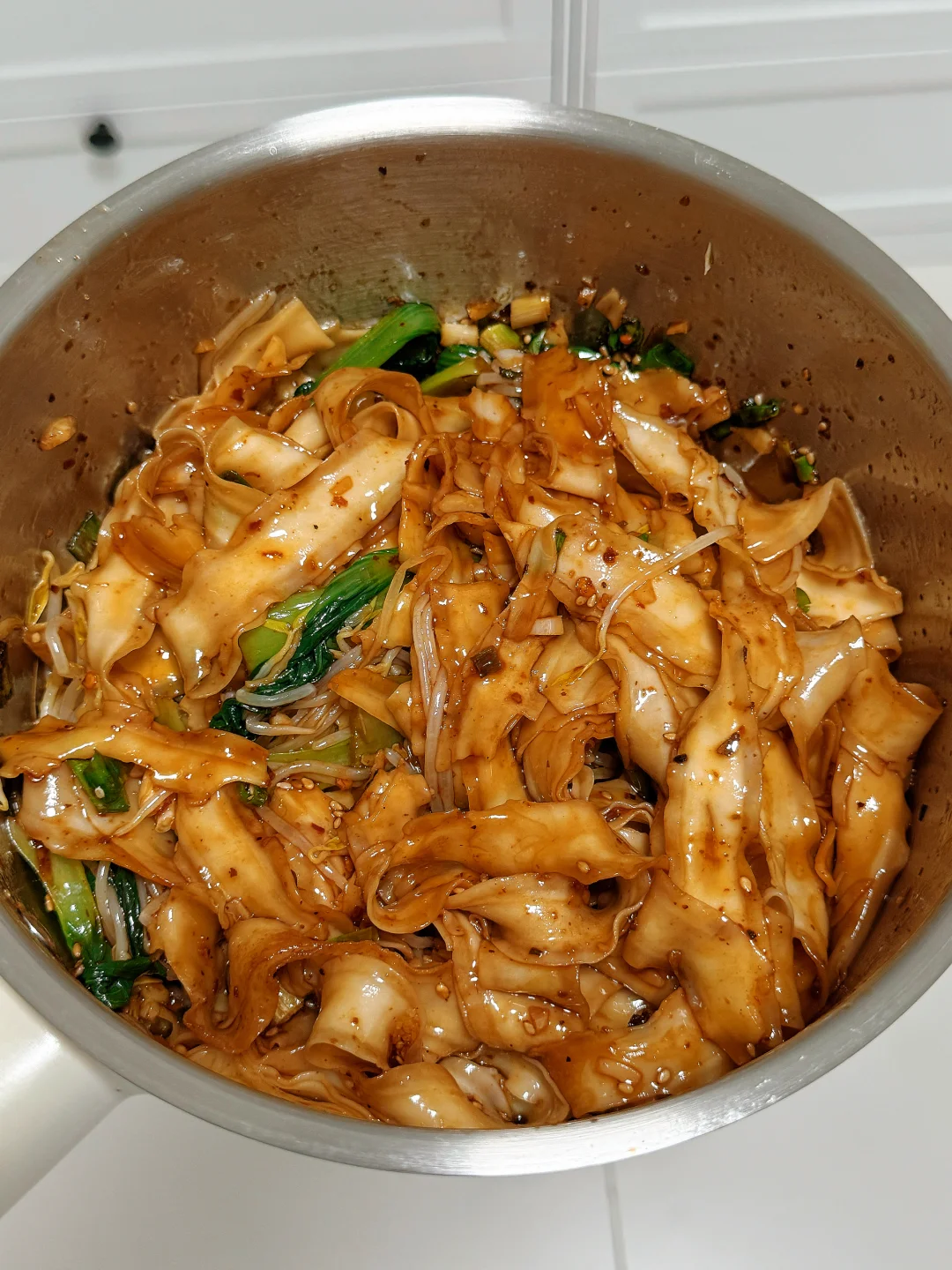 谁懂啊？自制油泼面吃一次爱一次！🍜🍜🍜